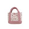 2 girl heart bear hand bag female large capacity portable new shopping tote bag female