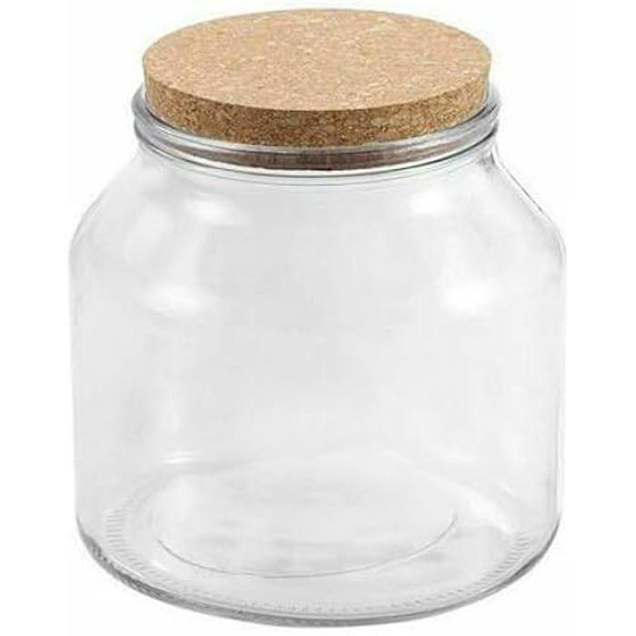 Bocal en verre - LA MEDITERRÁNEA - Multicolore - 2L - 6 unités - Dimensions 49x34x19 cm