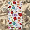 Cute Aesthetic Ladybug Beach Towel 1Pc Microfiber 2D Flat Printed Sandproof Waterproof Picnic Mat Swim Bath Towel