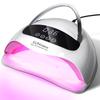 Professional 90 LED UV Nail Lamp For Nails Gel Polish With 4 Timer Setting HD Display Screen Auto Sensor Nail Dryer Tool