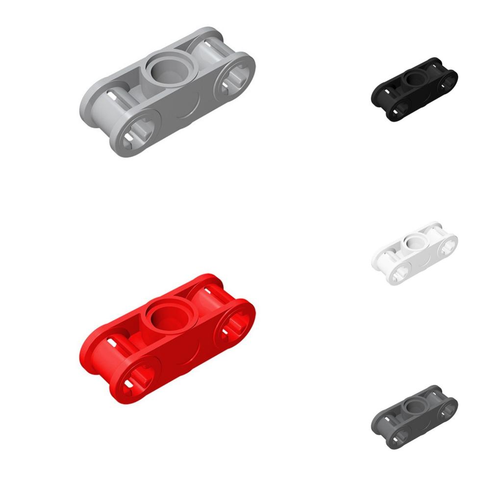 10PCS 32184 1+2 Hole Axle and Pin Connector Perpendicular 3L with Center Pin Hole compatible with 32184