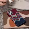 Striped Fabric Art Soft Cover Capa Phone Case for Xiaomi Redmi Note 14 4G 14 Pro Plus 5G