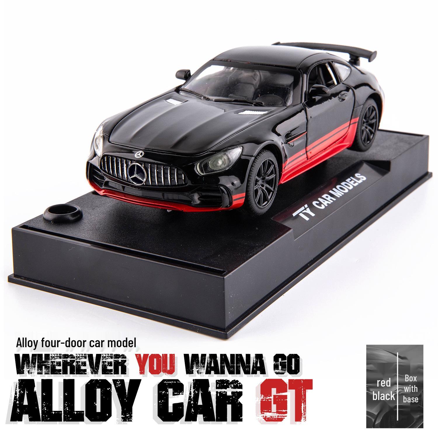 

1:32 Сплав GT Модель гоночного автомобиля с открывающимися дверями, звуковыми и световыми эффектами - Подарок Коллекционный