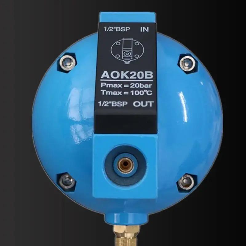 Air Compressor Refrigerated Dryer Filter Terminal HAD20B Drain Valve Spherical AOK20B Automatic Drainer