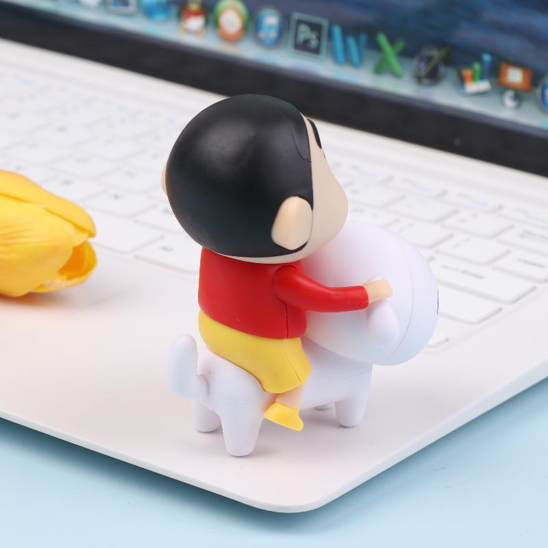 Crayon Shin-Chan Anime Figure Ornaments Toy Cartoon Anime Doll Kawaii Cute Dolls Model Toy Desktop Ornaments Home Decoration