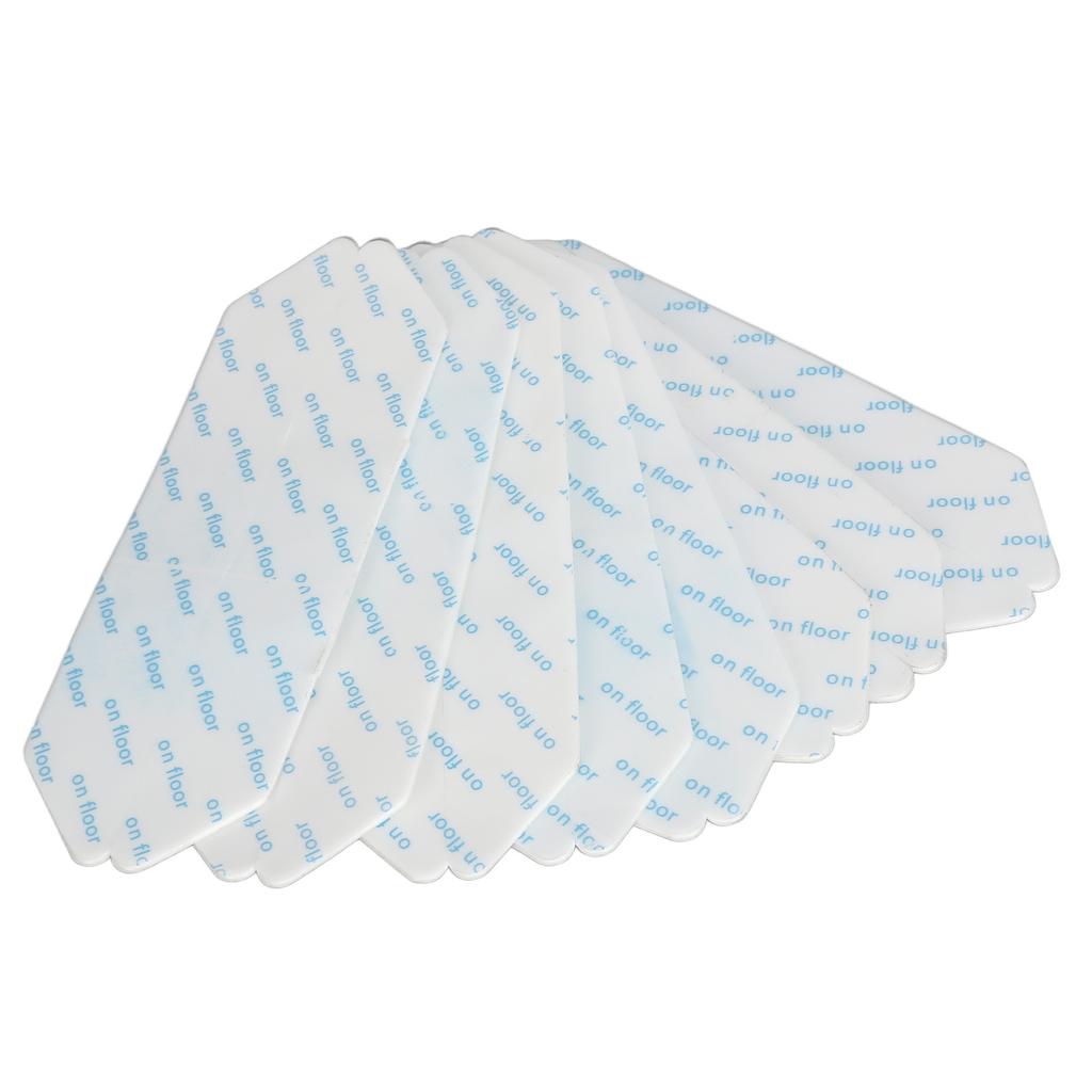 16 Pcs Adhesive Carpet Tape Pad PU Rug Pad   Anti Slip Sticker Rug Corner Tape Pad Grips