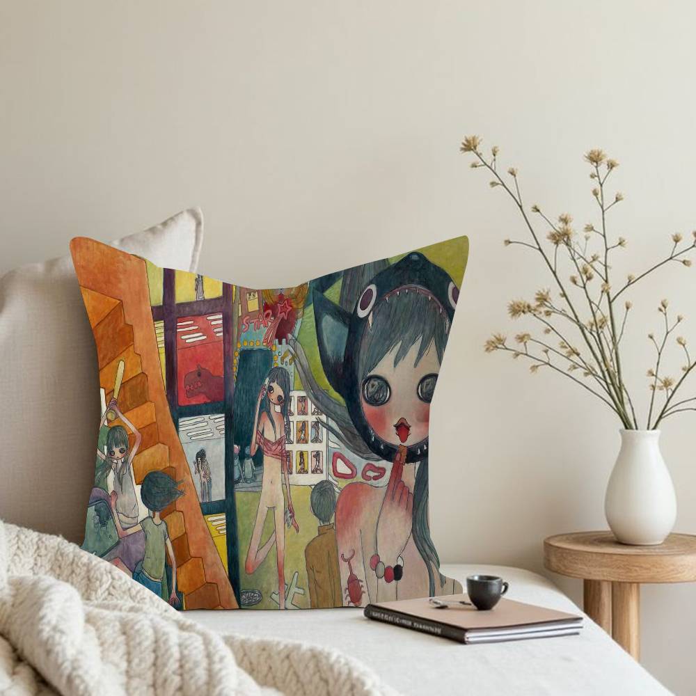 Aya Takano Pillow Anime Pillow Sofa Bed Head Pillow Cover Cushion Cover Fashion