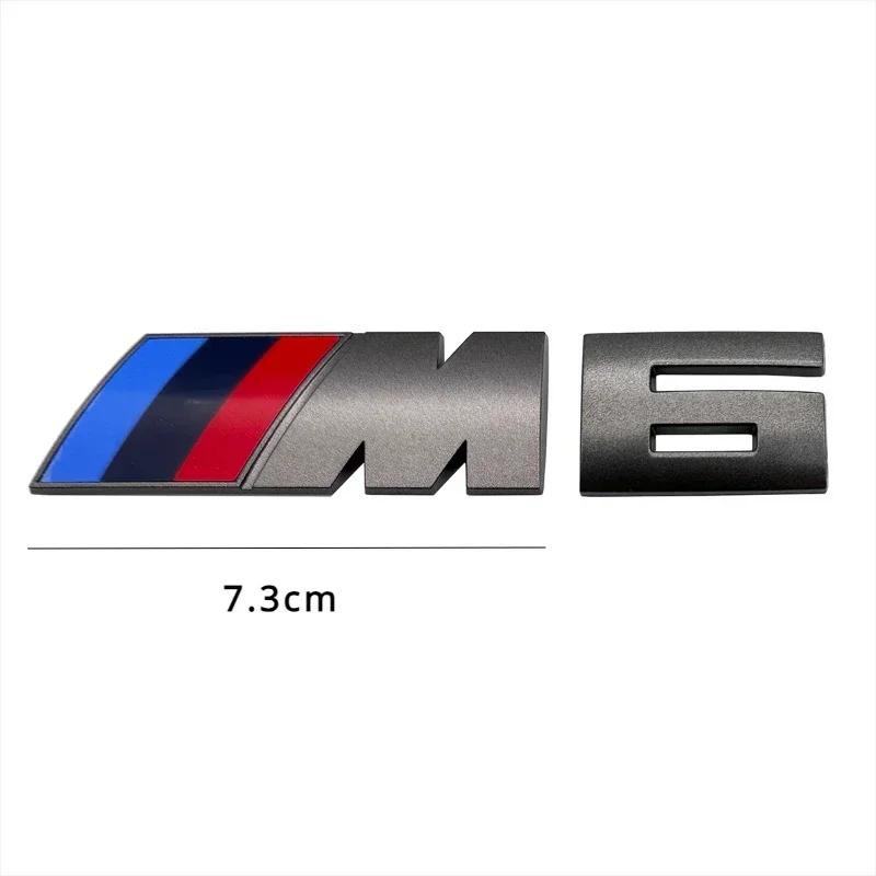 For BMW 1PCS Car Stickers Trunk Grey Badge For BMW M1 M2 M3 M4 M5 M6 M7 M8 E34 E36 E61 E39 E60 E90 E92 E93 F10 F20 F30 G20 G30