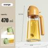 2in1 470ml Glass Spray Oil Sprayer Bottle Spray Oil Dispenser Oil Jar Cruet BBQ Kitchen Baking Roasting Picnic Kitchen Tool