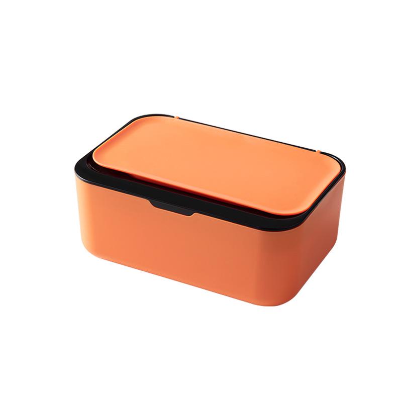 Cutie de depozitare etanșă la praf pentru șervețele umede și uscate, cu capac, pentru sufragerie