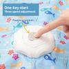 Cat Toys Interactive Hide and Seek Cat Toy with Mouse Squeaky Motion Activated Moving Concealed Feathers Kitten Teaser Toy