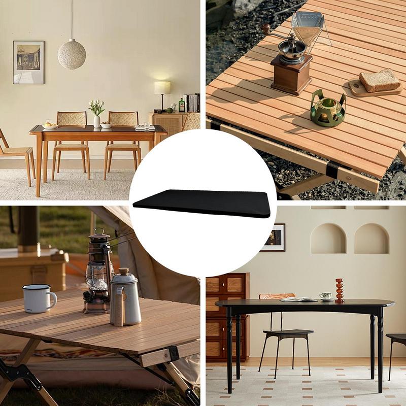 Black Rectangle Tablecloth Picnic Rectangle Table Cloth Table Protector Waterproof Rectangle Tables Cloth Cover For Outdoor