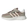 adidas Originals Retropy F2 Leather Comfortable Versatile Durable Low-Top Running Shoes Kids Sneaker Brown JP7031