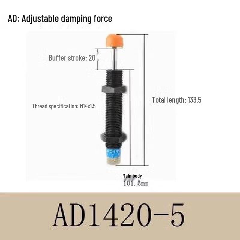 AD1420-5 Adjustable Hydraulic Buffer