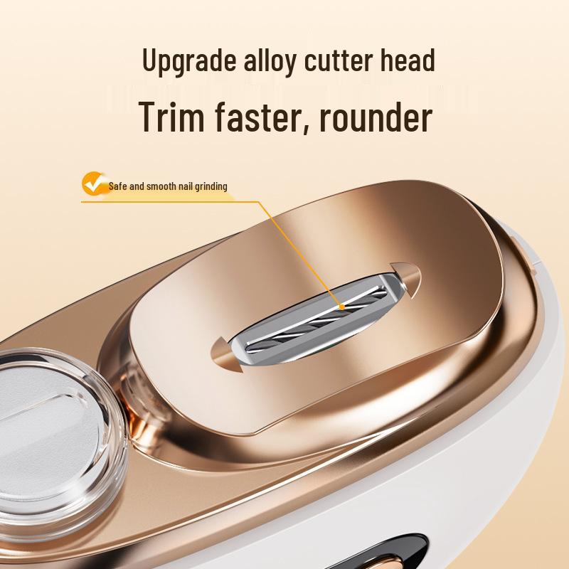 Rechargeable Anti-Pinch Electric Nail Clipper & File