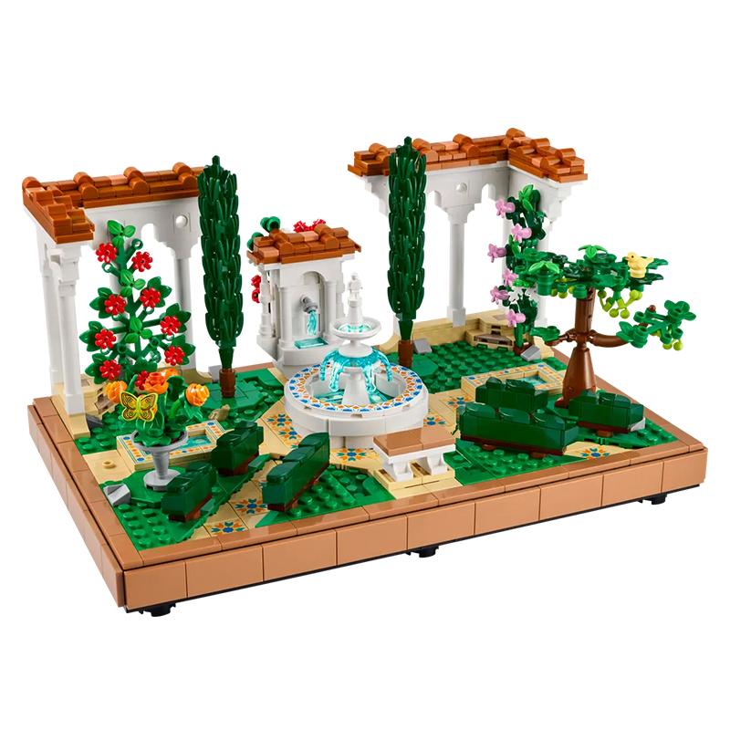 LEGO 10359 Fountain Garden Block Toys