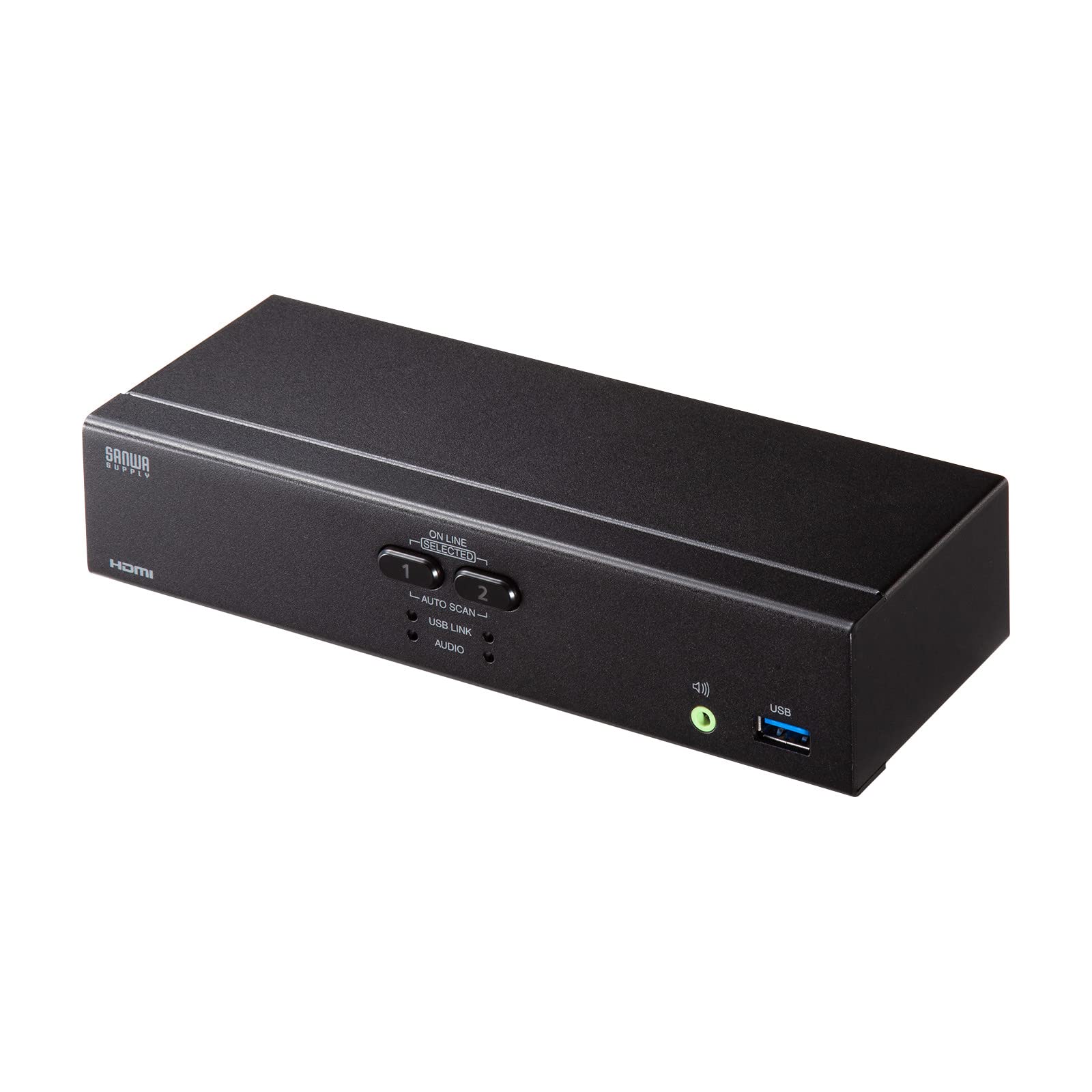 

Sanwa Supply 4K compatible HDMI computer automatic switcher (21) SW-KVM2U3HD
