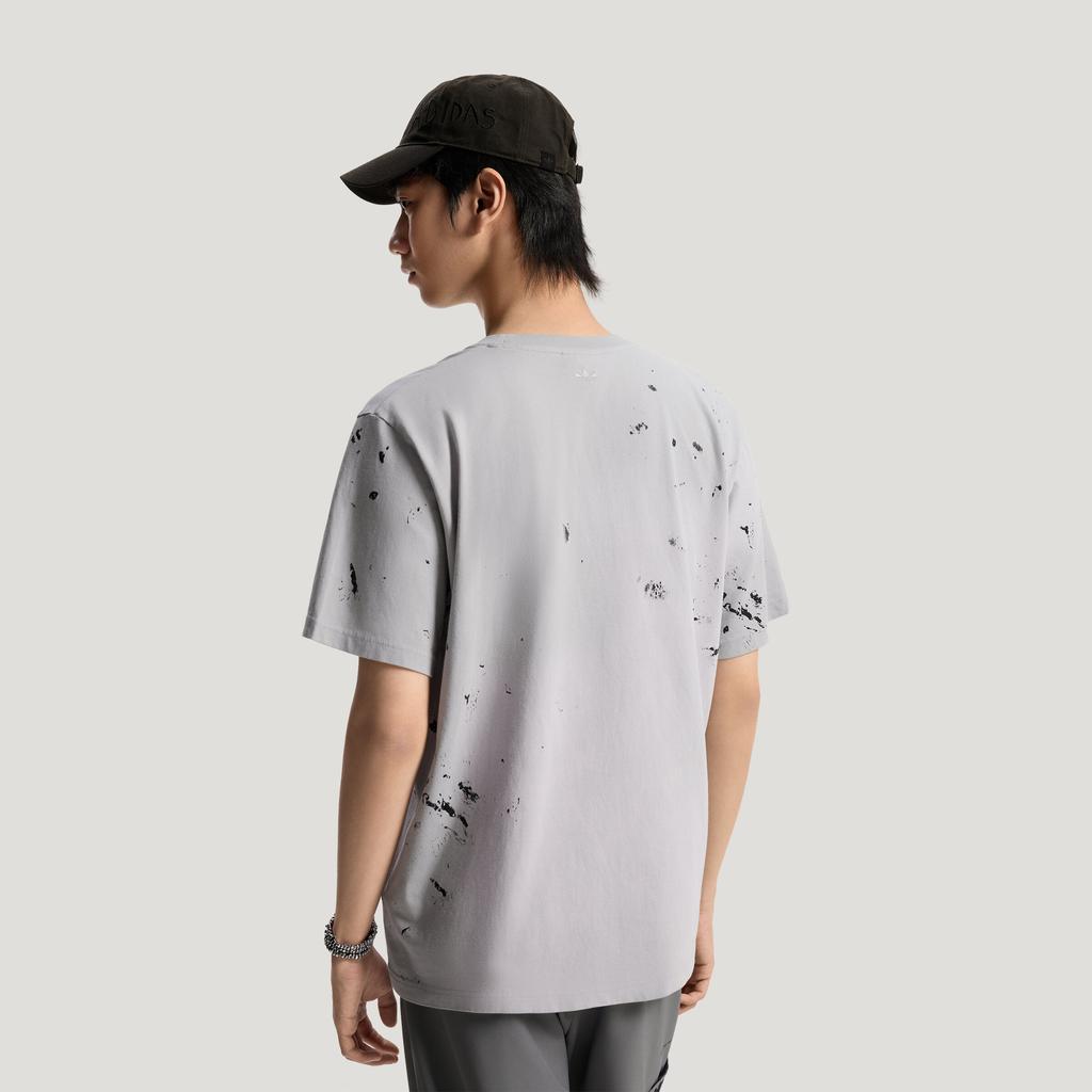 Adidas x Song For The Mute 007 Splash Dots Print T-Shirt 'Grey Two'