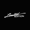 Car Laser Decals Limited Edition English Letter Car Front Ornament Reflective Decal Auto Styling Sticker Car Decals