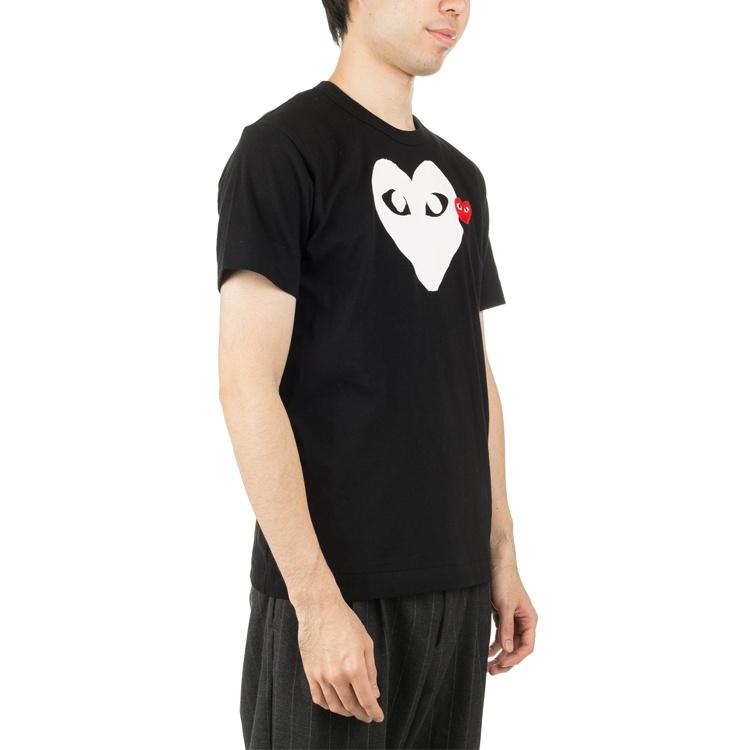 Comme des Garçons PLAY COMME Des GARCONS PLAY Emblem Heart T-Shirt 'Black' Men's AZ-T116-051-1
