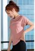 Women's Quick-Dry Mesh Sports Top - Lightweight, Loose-Fit Yoga T-Shirt for Summer