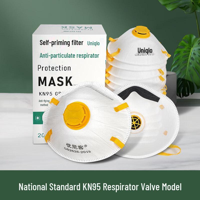 Longchan KN95 Cup-shaped Dust Mask with Valve
