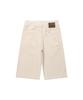 Gicheol Double Waist Bermuda Cotton Pants (Beige)