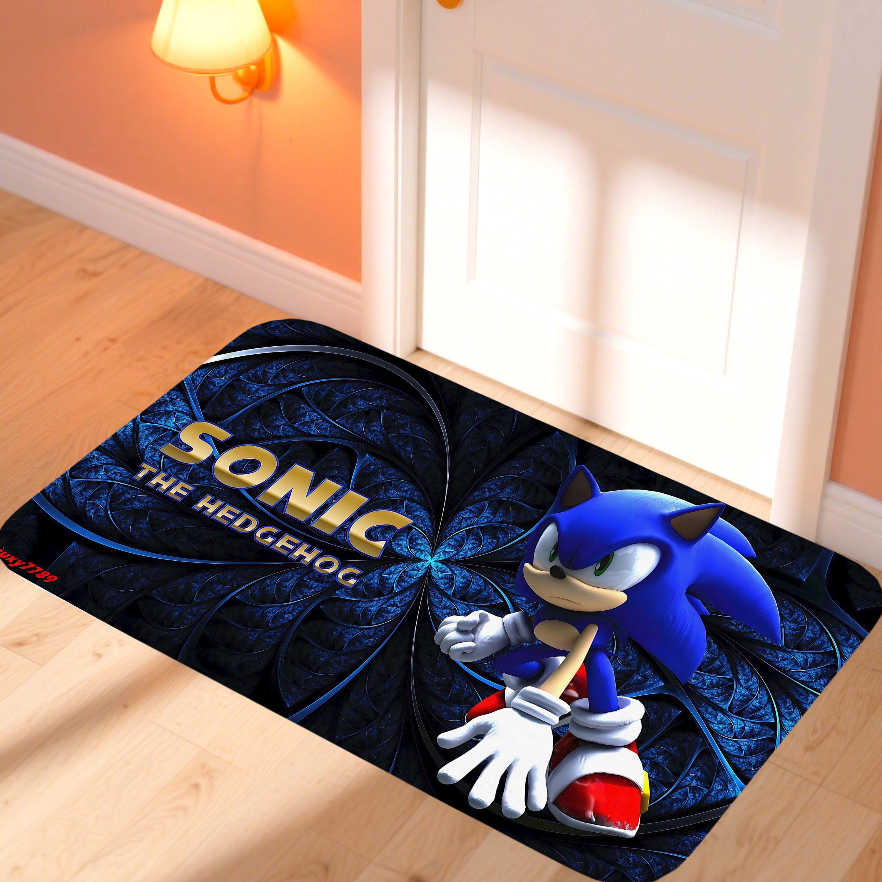 

S-Sonics Їжаки Килимок для дверей Килимок для кухні Килими Вітальня Спальня Килимки Дверний килимок для підлоги Килимок для ванної кімнати Дім Нековзкий килимок для ніг 40cmx60cm