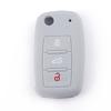 Suitable for Volkswagen Bora Santana Golf Car Silicone Key Cover Soft Rubber Key Bag Remote Control Protective Cover