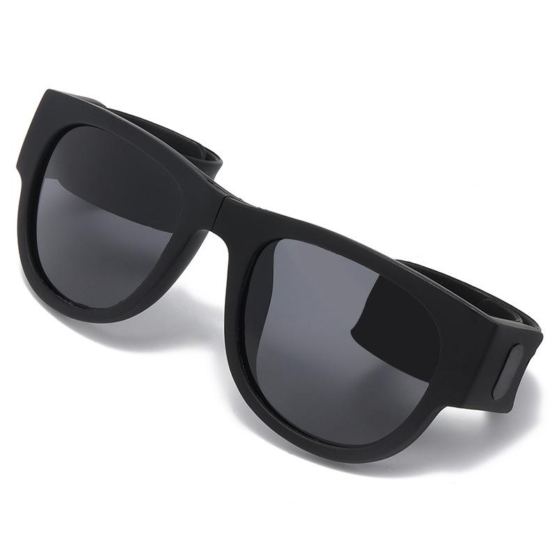 Summer UV400 Sunglasses Fashion Sports Wrist Fold Ring Glasses Outdoor Travel Beach Sun Eyewear UV Protection