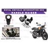 Black "Handle Raiser" Fit For Royal Enfield Interceptor 650