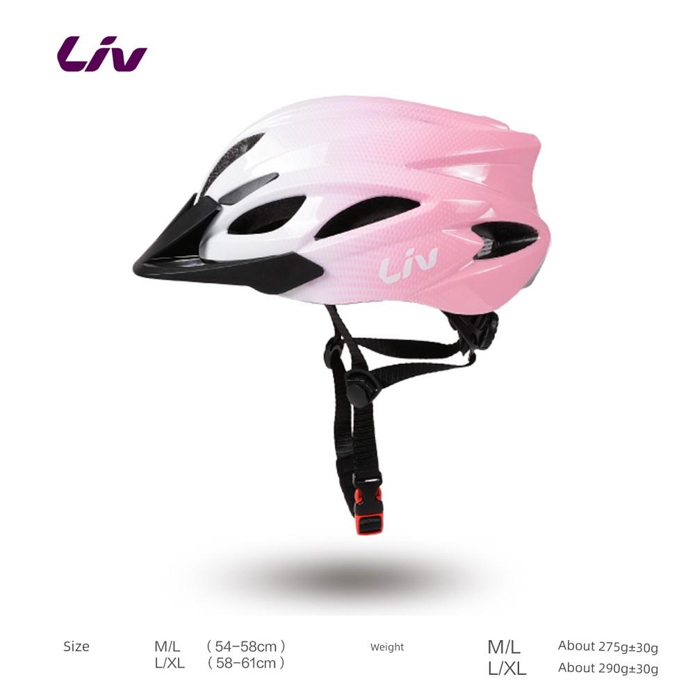 Giant Liv Cycling Helmet Mountain Road Bike One-Piece X7 Asian Head Shape Safety Helmet for Men and Women
