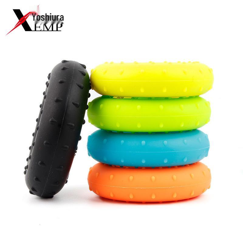 Frete grátis: Hand Gripper de Silicone A1P60 para Treino de Pegada, Força e Reabilitação 10A.
