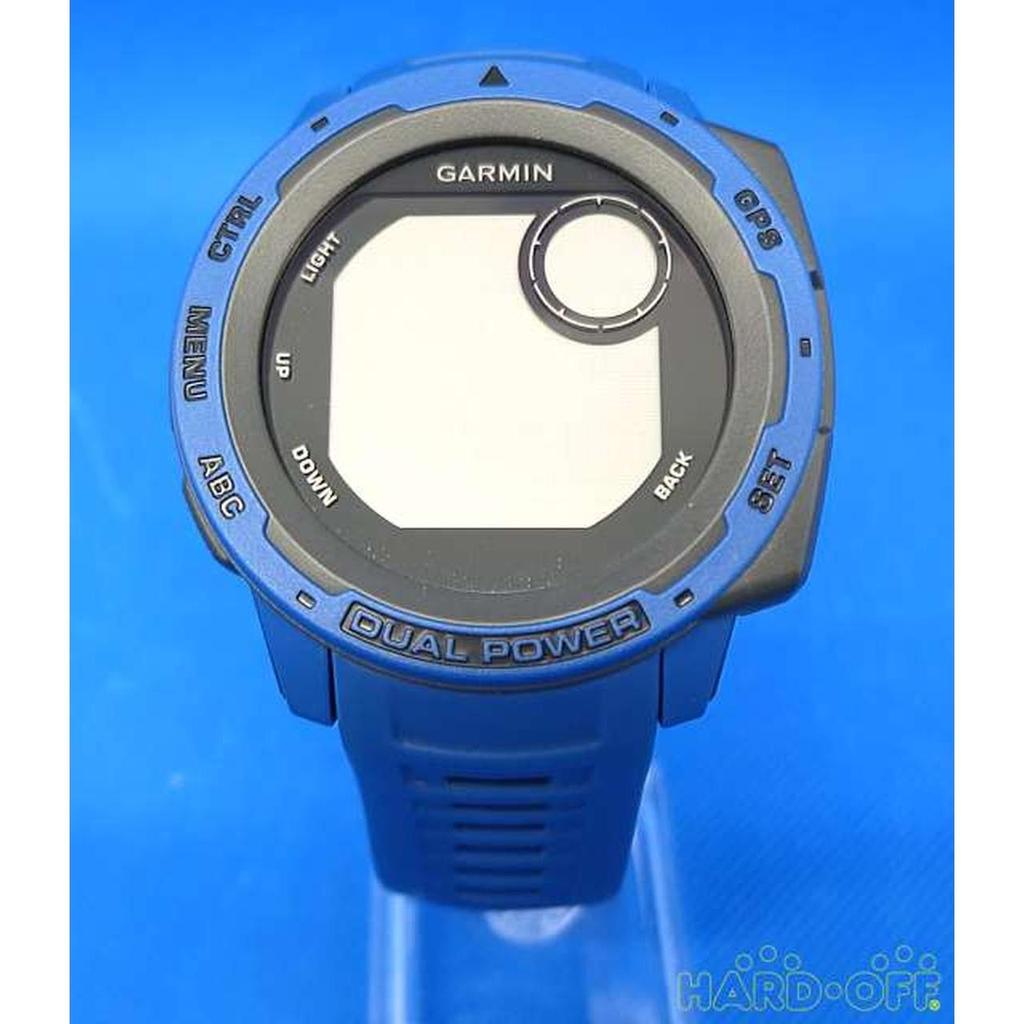 Used GARMIN INSTINCT DUAL POWER Toughness GPS Outdoor Watch