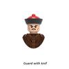 Kids Toys Chinese Ancient Historical Figures Military Soldiers Imperial Guard Military Commanders Model Building Blocks Gifts