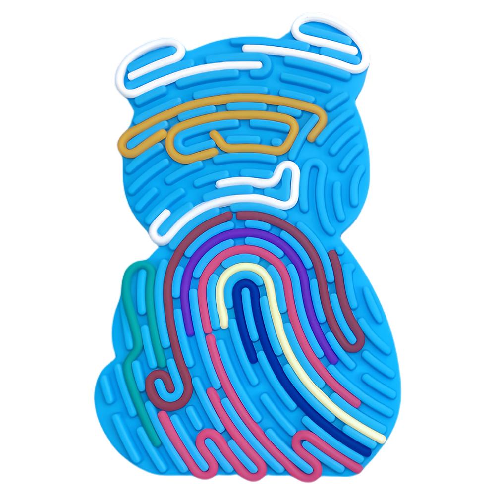 

Товары для сенсорных устройств для аутизма Сенсорная доска для сенсорной активности Силиконовые сенсорные игрушки STEM Успокаивающие игрушки для снятия тревожности Игрушки для снятия стресса Сенсорные игрушки-фиджет синий