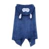 Toddler Baby Hooded Bath Towel Kids Bathrobe Super Soft Absorbent Bath Towel Blanket Cartoon Coral Fleece Kids Bathrobe Boy Girl