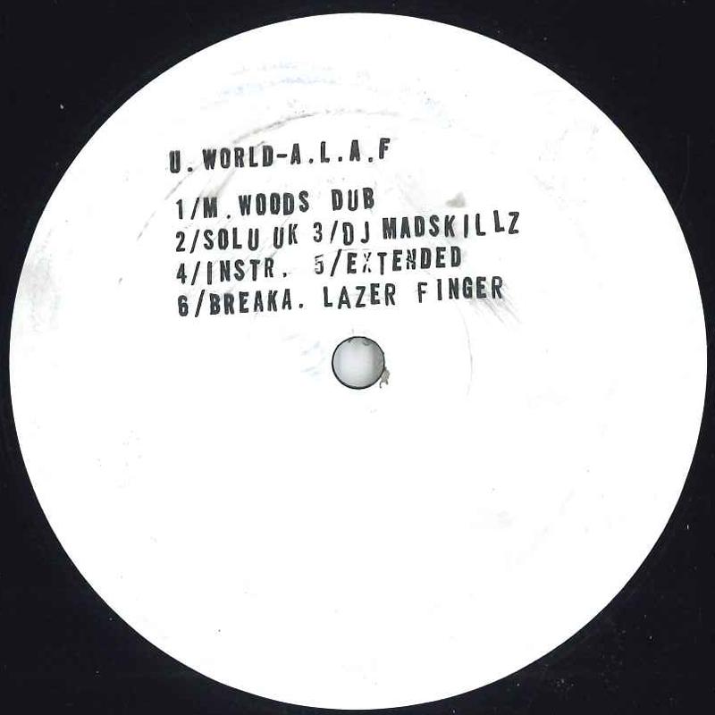 

12inch Record U.WORLD - A.l.a.f. NONE NONE 2010 Belgium Dance & Electronica Used
