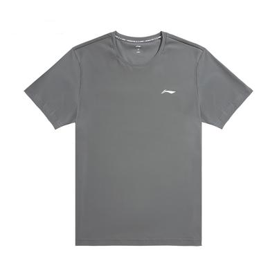 Fashionable Simple Versatile Casual Breathable Comfortable Sports Short Sleeve T-Shirt Unisex Tops Coin-Gray ATSU835-4