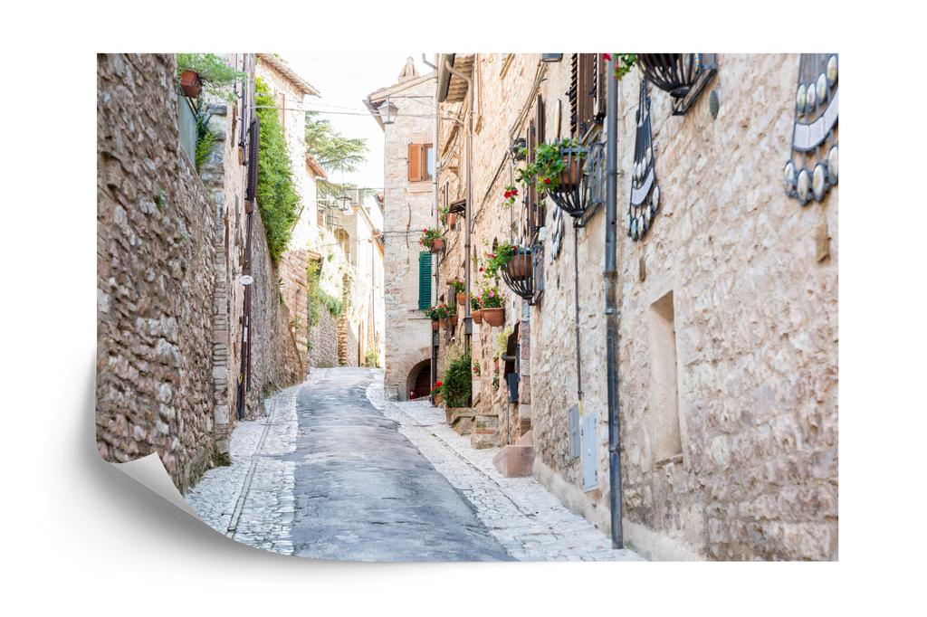 Photomural Italian Street Smooth Vinyl 208x146