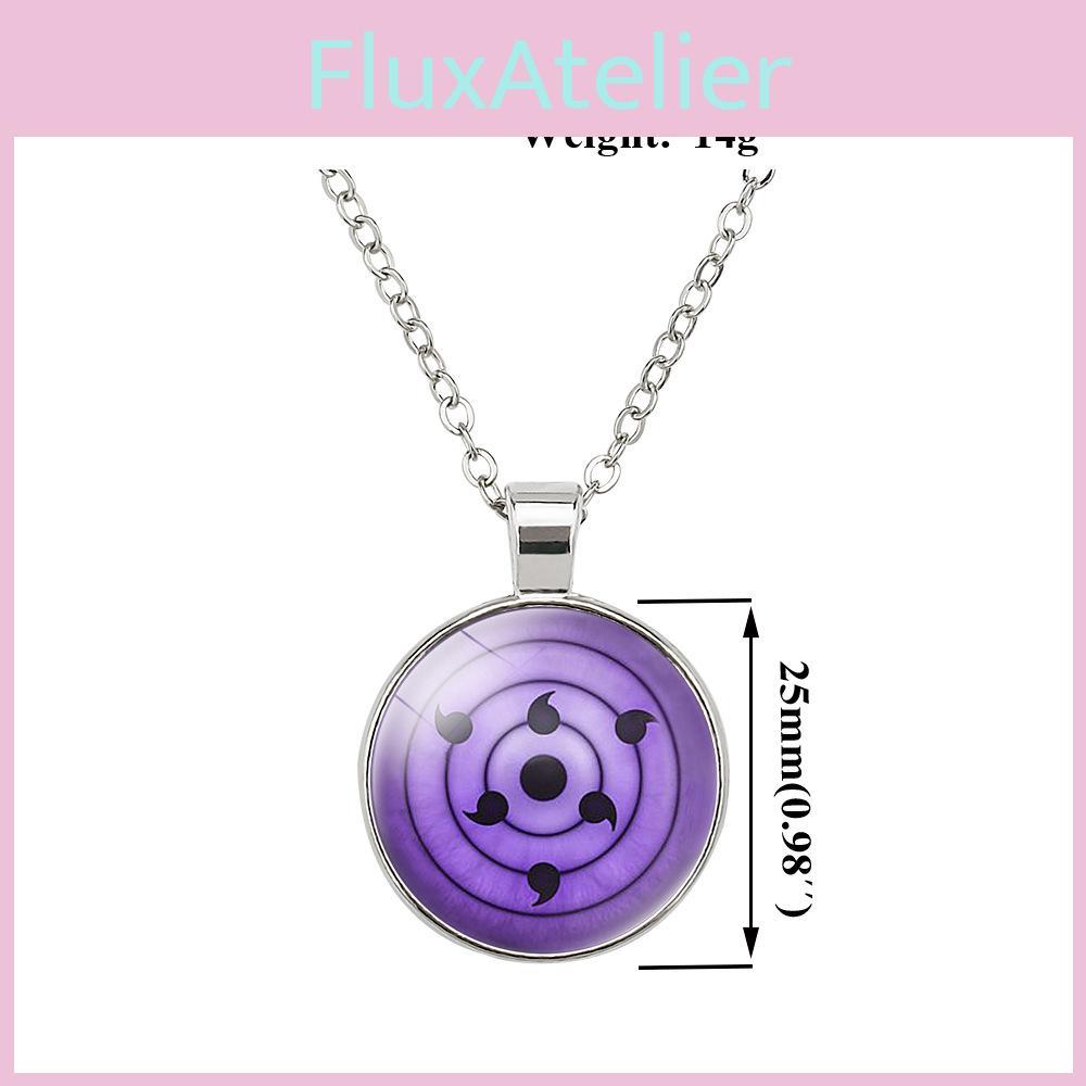 Time Naruto Fashionable Gem Pendant Necklace Unisex Stylish Souvenir Travel
