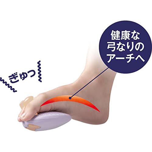 easyoga Beautiful Leg Muscle Maker 5-Finger x Aya (22.0-24.5cm) Purple