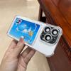 Applicable To Apple 11/11 Four Corners Anti-drop iPhone11 Transparent Card Bag Mobile Phone Case 11Pro Card Soft Case