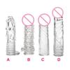 Textured Crystal Penis Sleeve Set, 4 Mythical Beast Designs, Delay & Enhancement, Adult Sex Toy