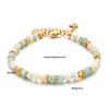 Retro Luxe Women's Necklace: Stone Beaded, Fade-Resistant, High-End Choker.