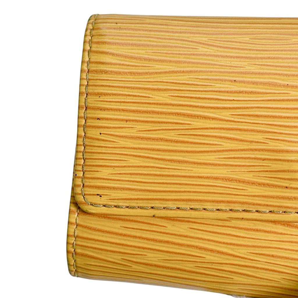 Louis Vuitton Epi Multicles6 Key Holder  Epi Leather Tassiri Yellow M63819 Used