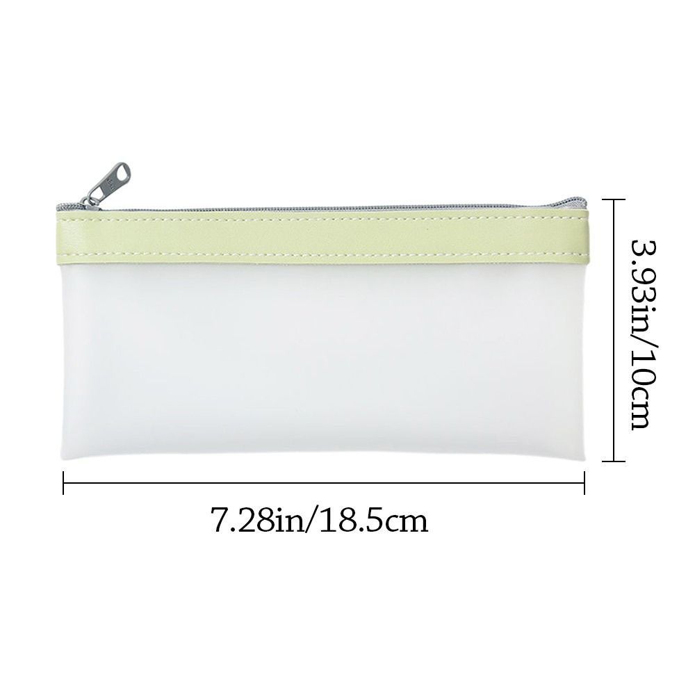 2Pcs Simple Pencil Bag Stationery Box Stationery Organizer Holder Durable School Cases