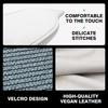 2025 For Tesla Model Y Juniper Nappa leather Side Defense Kick Pad Model 3 Highland Central Control Protective Foot Pad Interior NH1