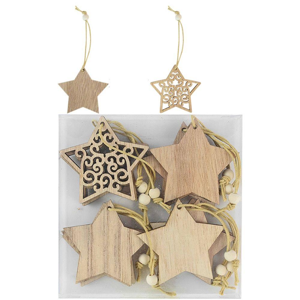 

Поделки Детский Подарок Украшения Рождественская Вечеринка Декор Рождественские Подвески Деревянные Украшения Рождественское Украшение Pentagram
