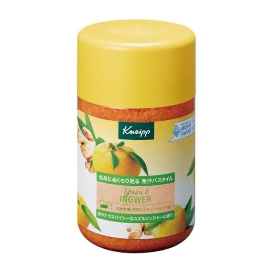 [Kneipp Official] Bath Salts Yuzu & Ginger Scent 850g Sweating/Warming